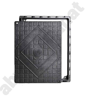 دریچه منهول پلیمری60*80 پیاده رویی